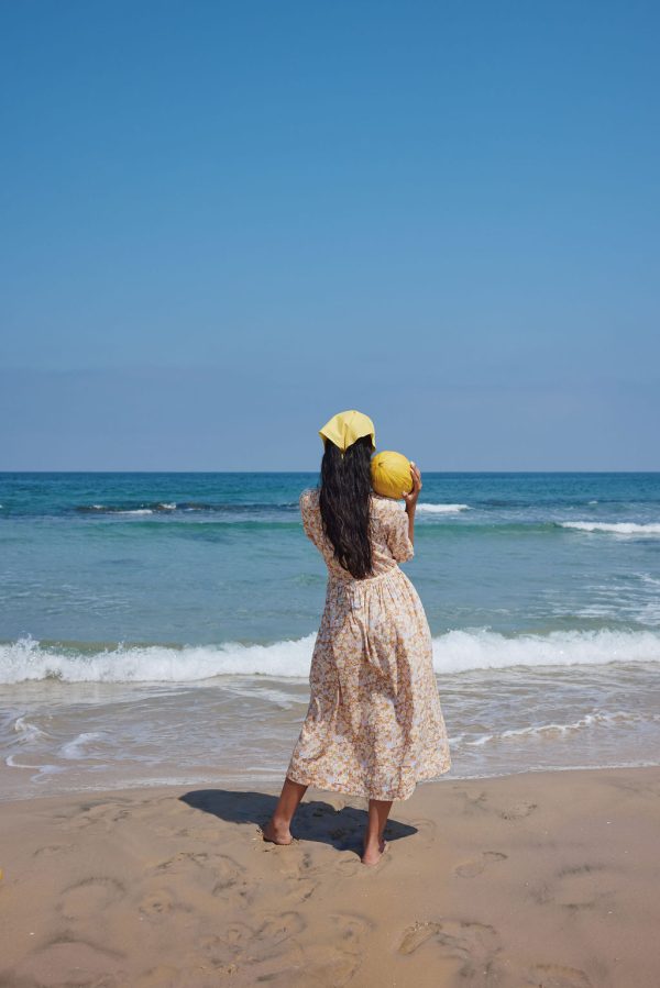 ⁦שמלת חולית צהובה⁩ – תמונה ⁦3⁩