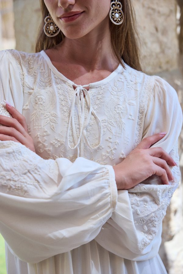 ⁦שמלת פרת שמנת⁩ – תמונה ⁦2⁩