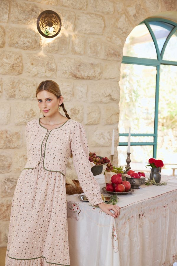 ⁦שמלת מוהר פרחונית⁩ – תמונה ⁦3⁩