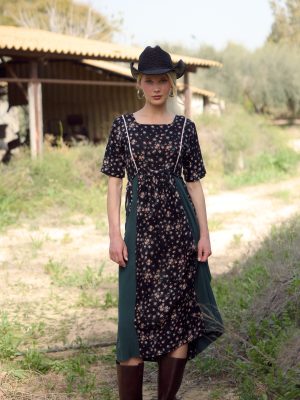 שמלת ירדן שחור