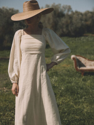 שמלת עדן שמנת