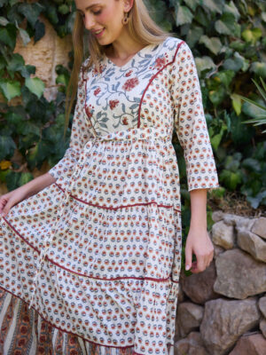 שמלת רוז לבנה